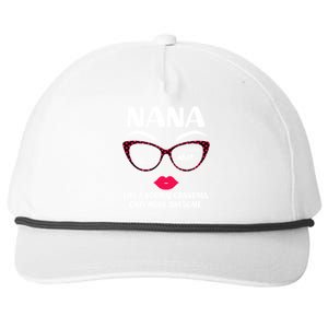 Nana Like A Normal Grandma Only More Awesome Snapback Five-Panel Rope Hat