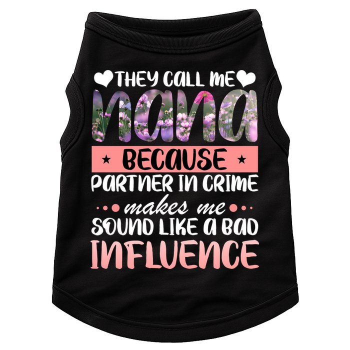 Nana Partner In Crime Doggie Tank