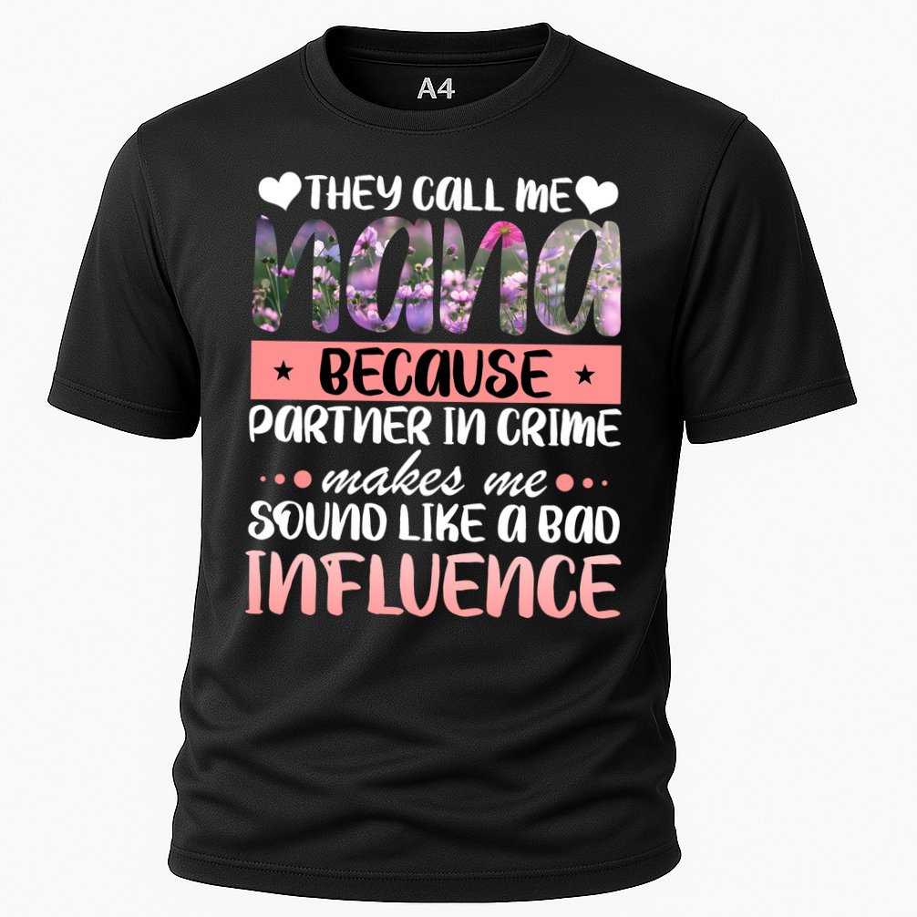 Nana Partner In Crime Cooling Performance Crew T-Shirt