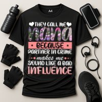 Nana Partner In Crime Cooling Performance Crew T-Shirt