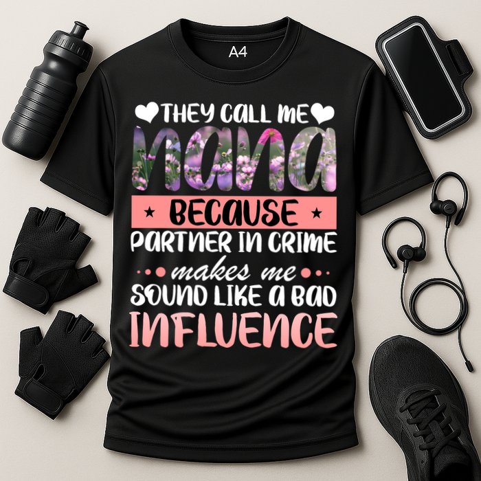 Nana Partner In Crime Cooling Performance Crew T-Shirt