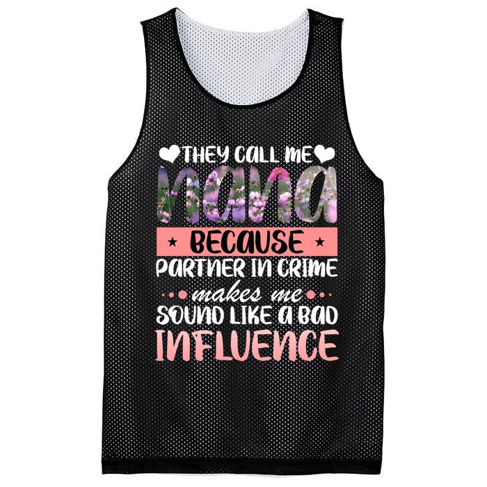 Nana Partner In Crime Mesh Reversible Basketball Jersey Tank
