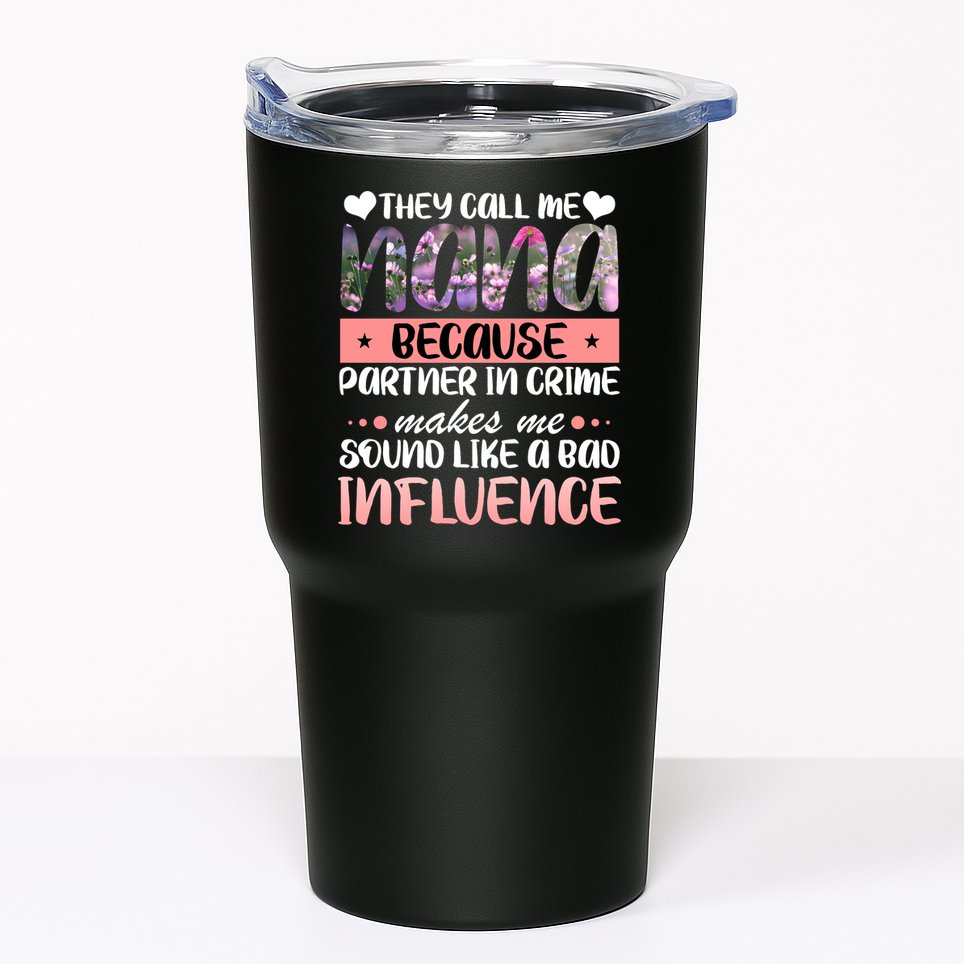 Nana Partner In Crime Tumbler