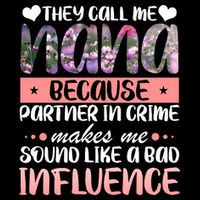 Nana Partner In Crime Premium T-Shirt
