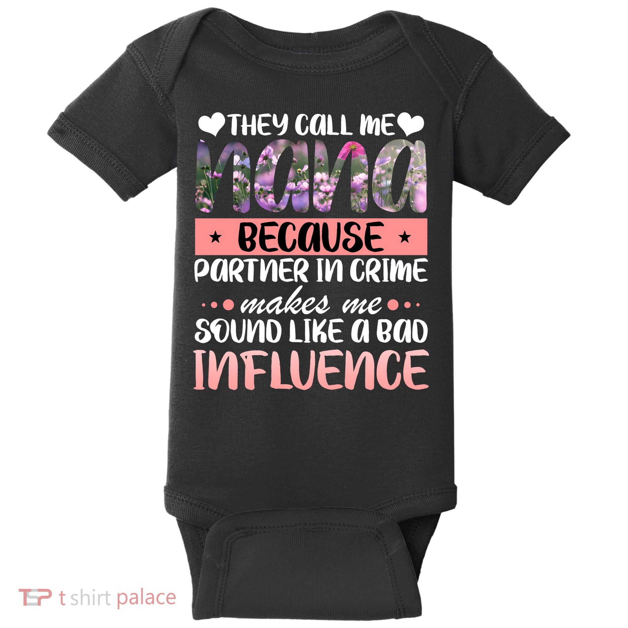 Nana Partner In Crime Baby Bodysuit