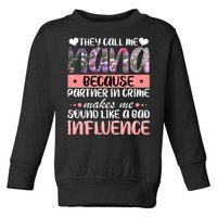 Nana Partner In Crime Toddler Sweatshirt