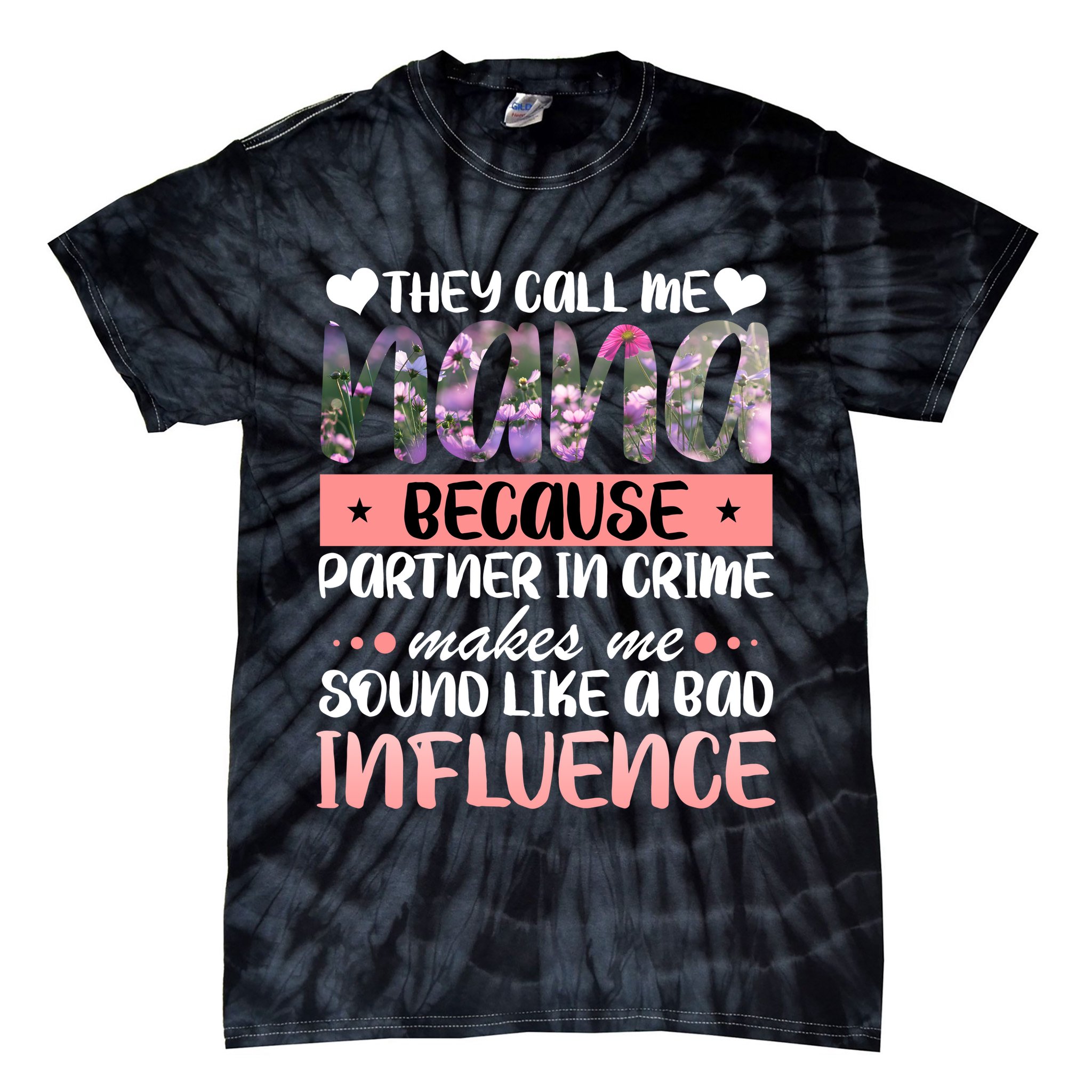 Nana Partner In Crime Tie-Dye T-Shirt