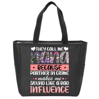 Nana Partner In Crime Zip Tote Bag