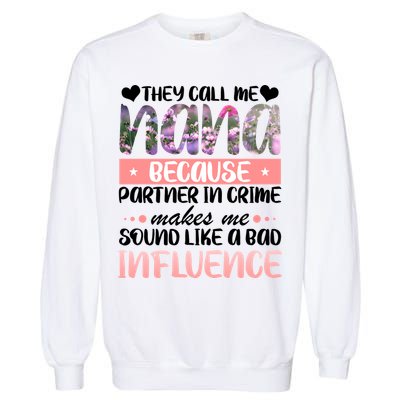 Nana Partner In Crime Garment-Dyed Sweatshirt
