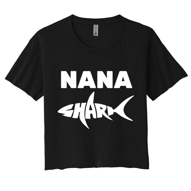 Nana Shark Crop Top