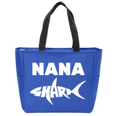 Nana Shark Zip Tote Bag