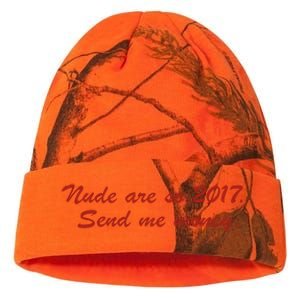 Nude Are On 2017 Send Me Money Kati Licensed 12" Camo Beanie