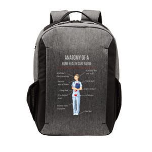 Nurse Anatomy Of A Home Health Care Nurse Funny Gift Vector Backpack