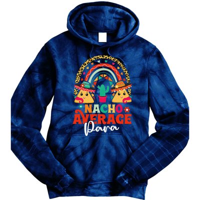 Nacho Average Paraprofessional Cinco De Mayo Mexican Para Tie Dye Hoodie