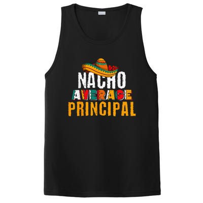 Nacho Average Principal Cinco De Mayo Funny Mexican Latin PosiCharge Competitor Tank