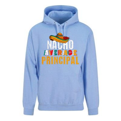 Nacho Average Principal Cinco De Mayo Funny Mexican Latin Unisex Surf Hoodie