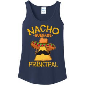 Nacho Average Principal Administrator Director Cinco De Mayo Ladies Essential Tank