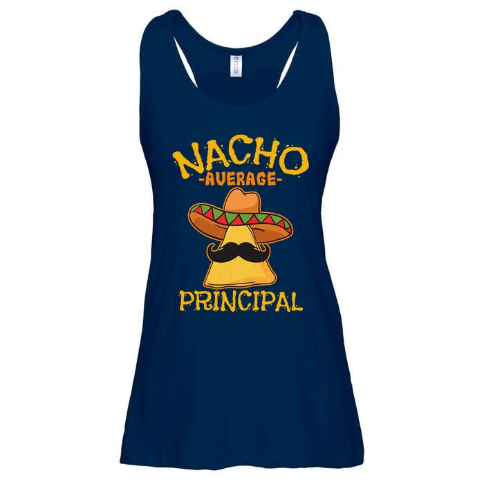 Nacho Average Principal Administrator Director Cinco De Mayo Ladies Essential Flowy Tank