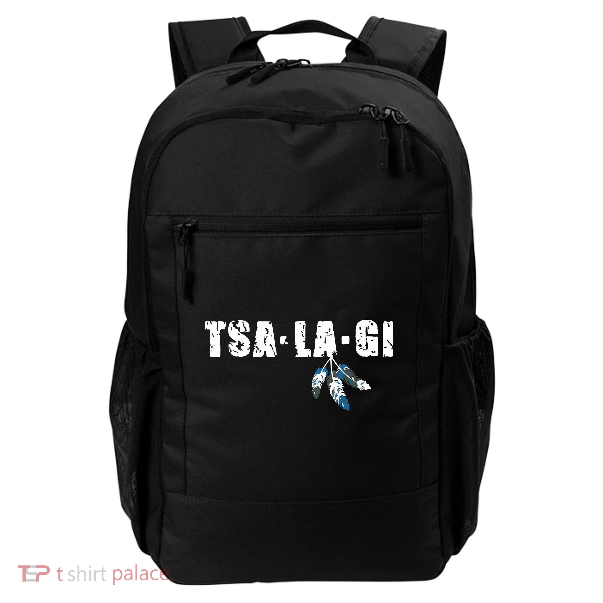 Native American Pride Cherokee Keetoowah Nation Tsi Tsalagi Daily Commute Backpack