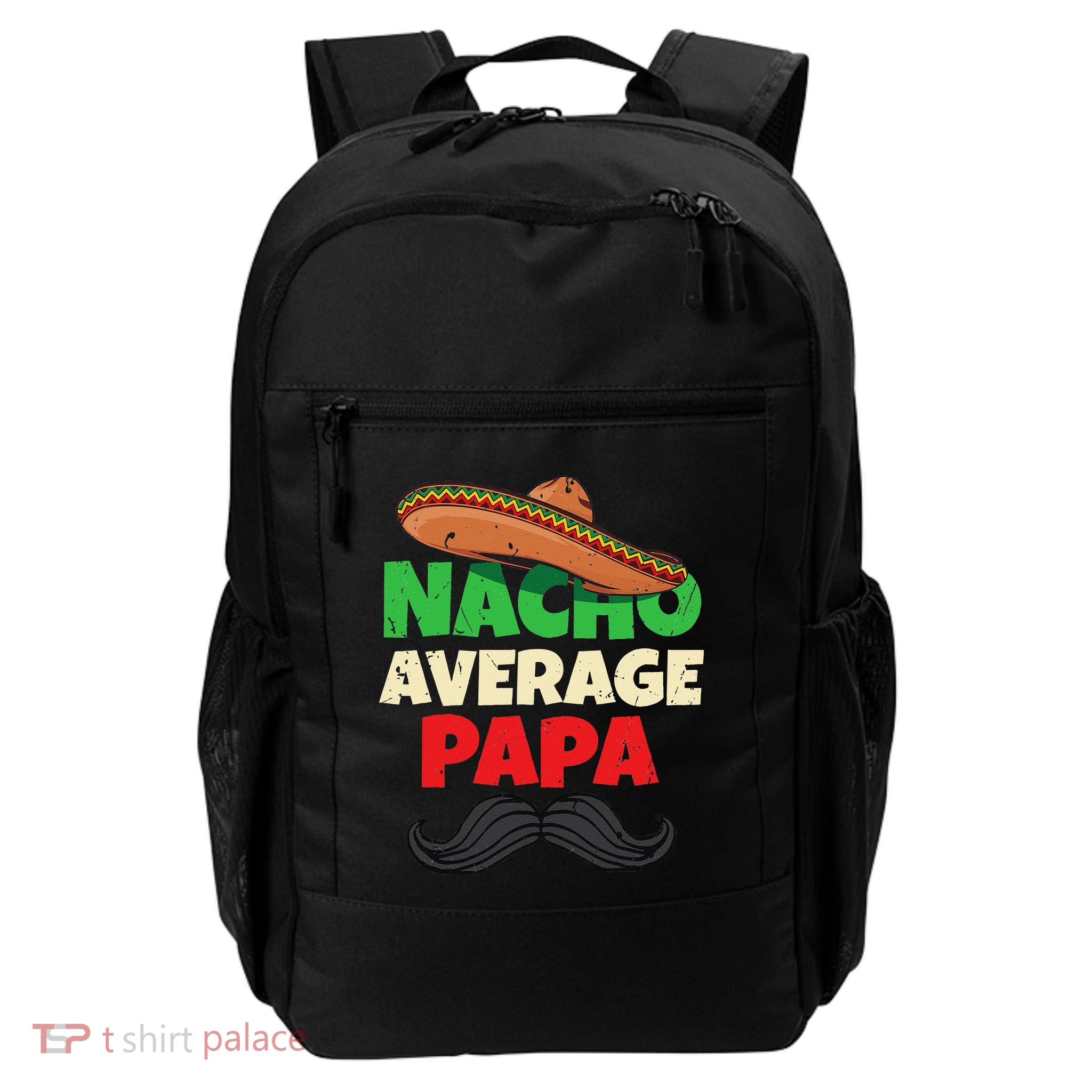 Nacho Average Papa Italy Father Day Apparel Italian Dad Backpack