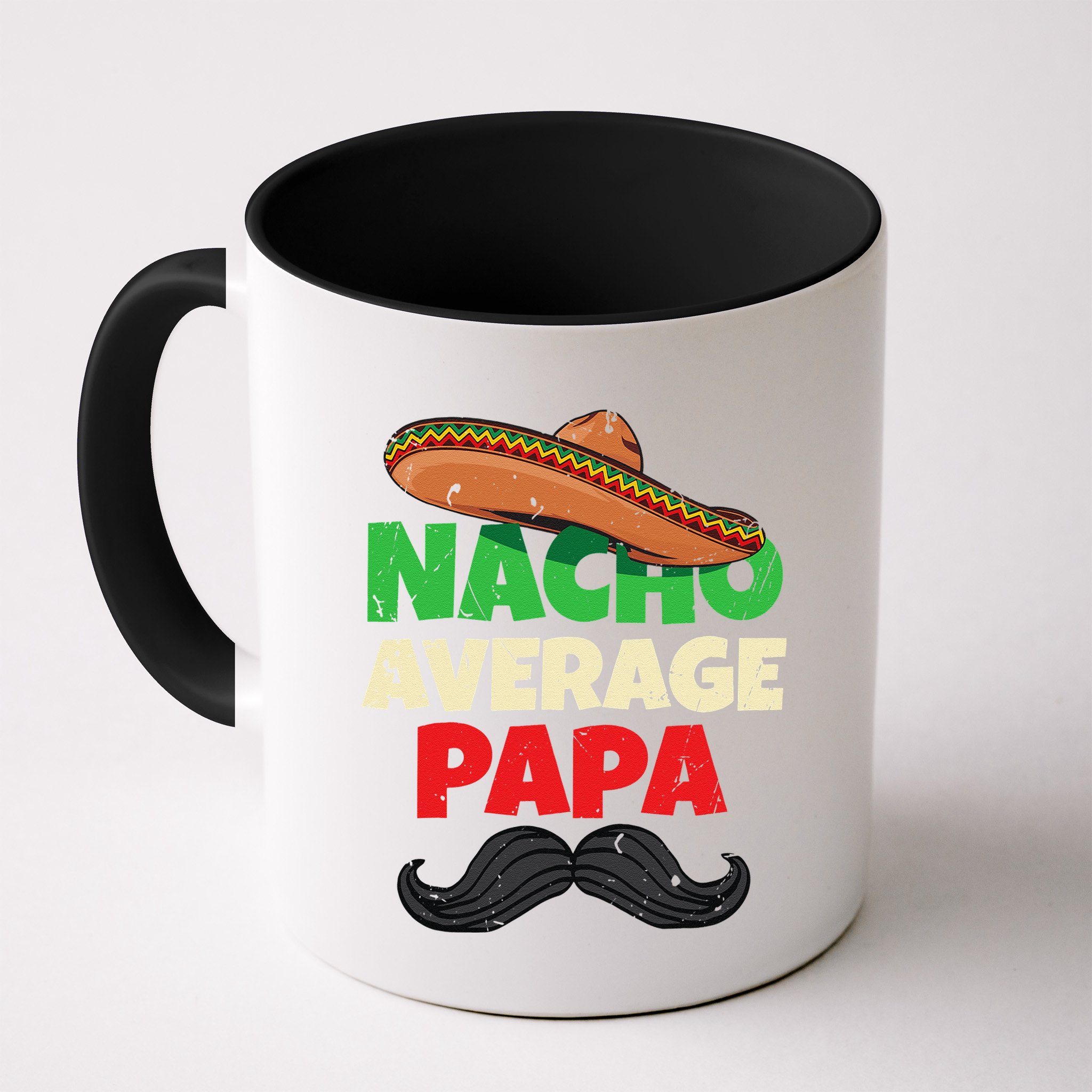 Nacho Average Papa Italy Father Day Apparel Italian Dad Mug