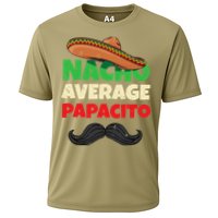 Nacho Average Papacito Mexican Father Day Apparel Latino Dad Cooling Performance Crew T-Shirt