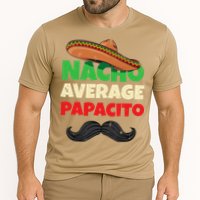 Nacho Average Papacito Mexican Father Day Apparel Latino Dad Cooling Performance Crew T-Shirt