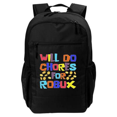Noob And Professional Gamer Will Do Chores For Robux Backpack