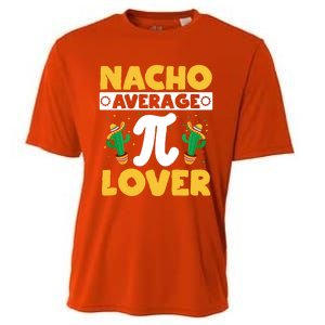 Nacho Average Pi Lover Math Teacher Mathematician Pi Day Gift Cooling Performance Crew T-Shirt