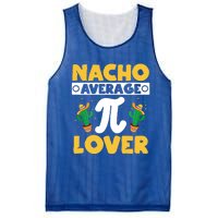 Nacho Average Pi Lover Math Teacher Mathematician Pi Day Gift Mesh Reversible Basketball Jersey Tank