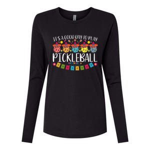 Nacho Average Pickleball Player Womens Cotton Relaxed Long Sleeve T-Shirt