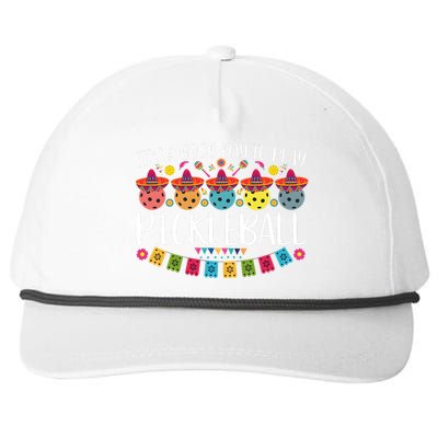 Nacho Average Pickleball Player Snapback Five-Panel Rope Hat