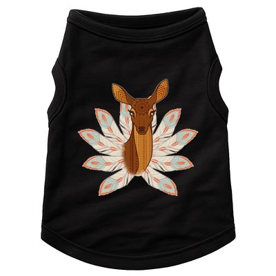Native American Pattern Totem Deer Doggie Tank