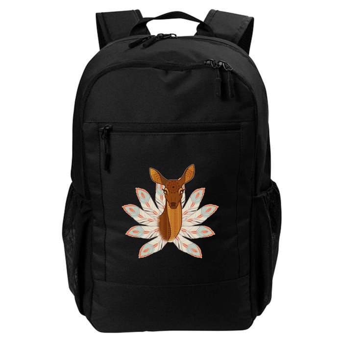 Native American Pattern Totem Deer Backpack