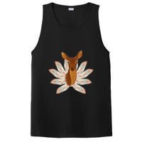 Native American Pattern Totem Deer PosiCharge Competitor Tank