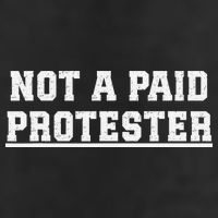 Not A Paid Protester Golf Towel