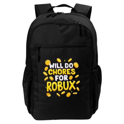 Noob And Professional Gamer Will Do Chores For Robux Daily Commute Backpack