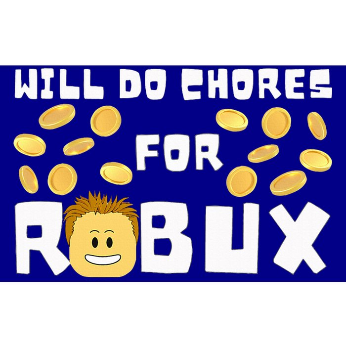 Noob And Professional Gamer Will Do Chores For Robux Bumper Sticker