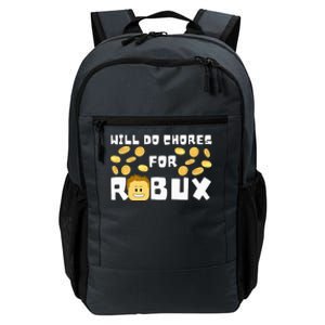 Noob And Professional Gamer Will Do Chores For Robux Daily Commute Backpack