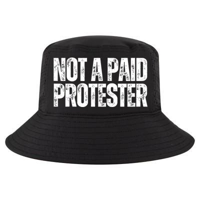 Not A Paid Protester Cool Comfort Performance Bucket Hat