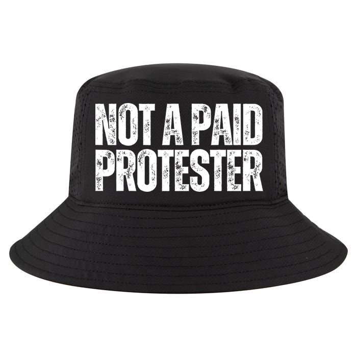 Not A Paid Protester Cool Comfort Performance Bucket Hat