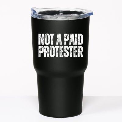 Not A Paid Protester Tumbler