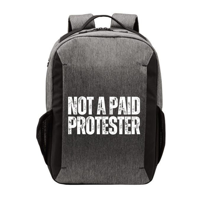 Not A Paid Protester Vector Backpack