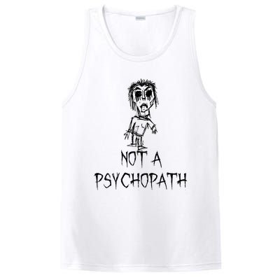 Not A Psychopath Halloween Costume Word Design PosiCharge Competitor Tank