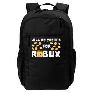 Noob And Professional Gamer Will Do Chores For Robux Daily Commute Backpack