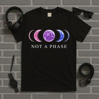 Not A Phase Moon Phases LGBT Pride T-Shirt