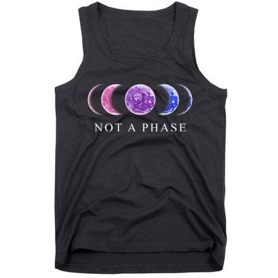 Not A Phase Moon Phases LGBT Pride Tank Top
