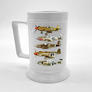 North American P51 Mustang WW2 Fighter Beer Stein