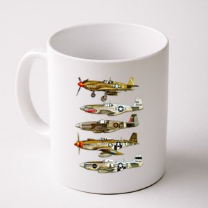 North American P51 Mustang WW2 Fighter Coffee Mug