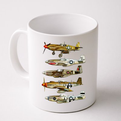 North American P51 Mustang WW2 Fighter Mug
